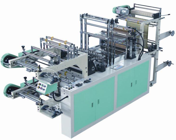 Two layers Bag On Roll Making Machine